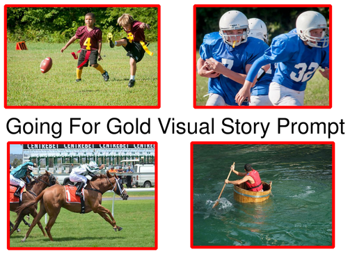 Going For Gold Visual Story Prompt