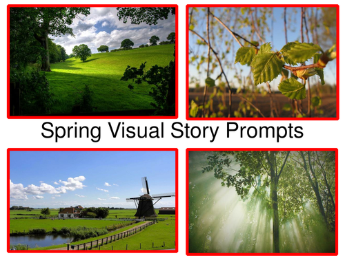 Spring Visual Story Prompts