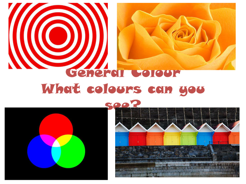 30 Photos About Colour | Teaching Resources