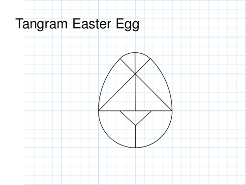 Tangram Easter Egg problem