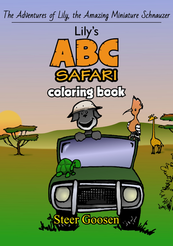 Lily's ABC Safari Coloring Book
