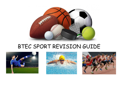 Level 2 BTEC Sport revision booklet