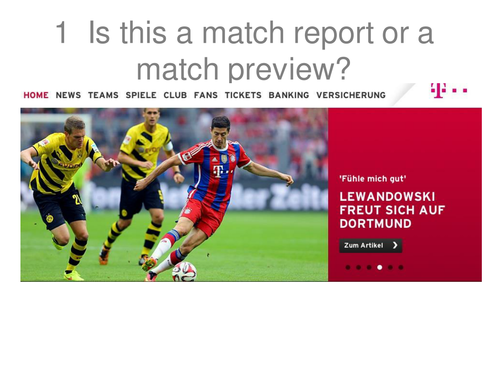 Realia for GCSE vocab revision 5