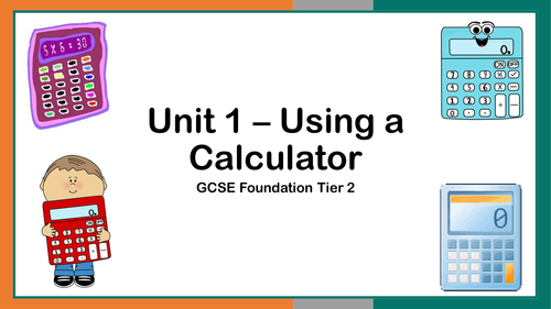 GCSE Foundation Revision - 1.1. Basic Calculations and using Brackets