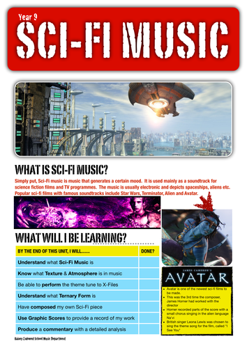 An Introduction to Sci Fi Music