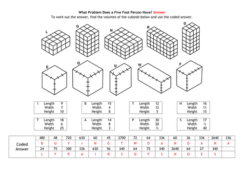 Volume Puzzles