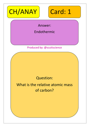 additional chemistry loop card revision for chemical calculations