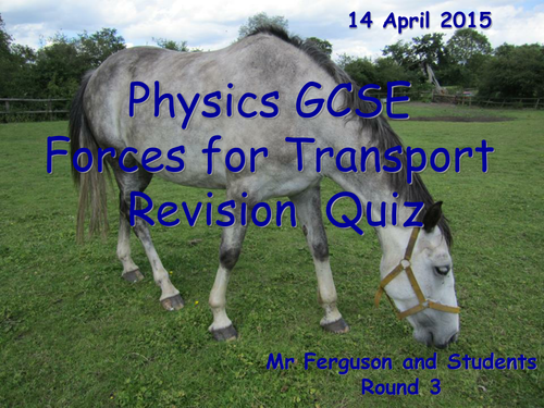 GCSE Physics Revision Quizzes