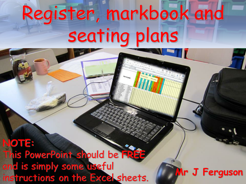MarkBook, Register & Seating Plan