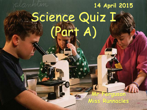 Science Quiz I