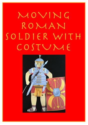 Roman Soldier to make - Romans Topic, Latin, History Craft Activity - Invaders and Settlers