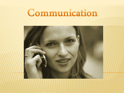 Communication - PHSE