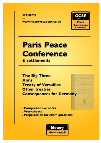 GCSE History: Peace Conferences & Settlements 1918-19