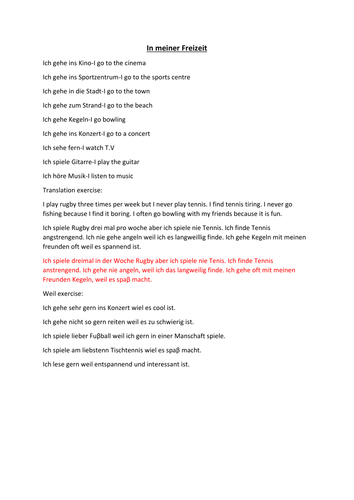 Speaking Controlled Assessment 