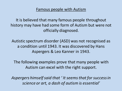 Autism heroes