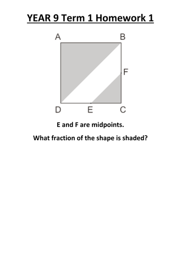A Year of Weekly Homework