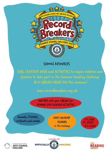 Summer Reading Challenge 2015 Record Breakers