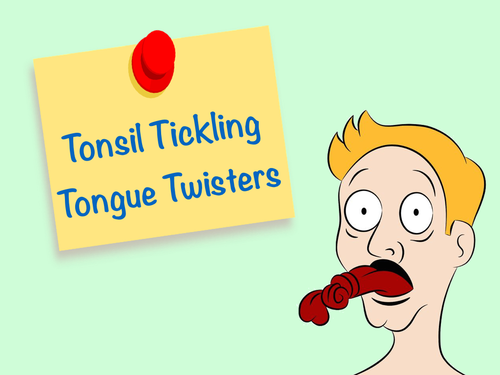  Tongue Twisters To Tickle The Tonsils - Poetry for KS2 