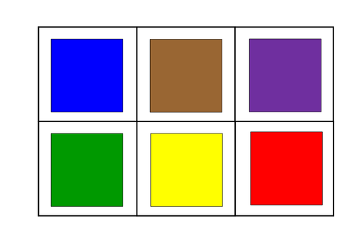 Loto : Les couleurs (Teacher-Made) - Twinkl