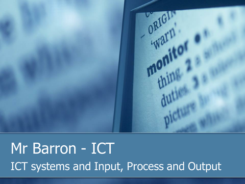 Components of an ICT System
