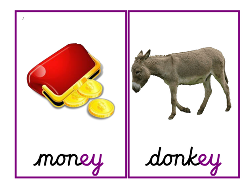 Phase 5 -ey grapheme: activities, game and presentation