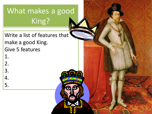 King James I | Teaching Resources