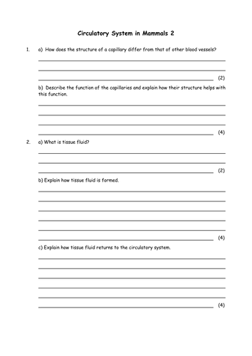 Biology: Circulation 