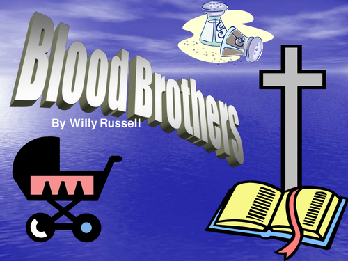 Blood brothers essay dramatic devices