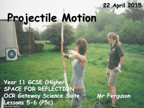P5c Projectile Motion