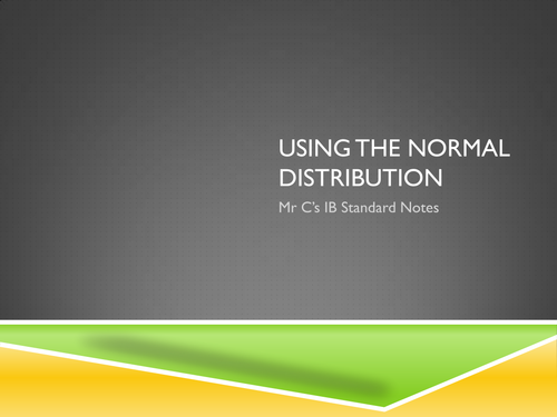 IB Standard Normal Distribution Revision Notes