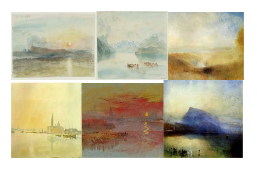 Turner Landscape Watercolour Painting