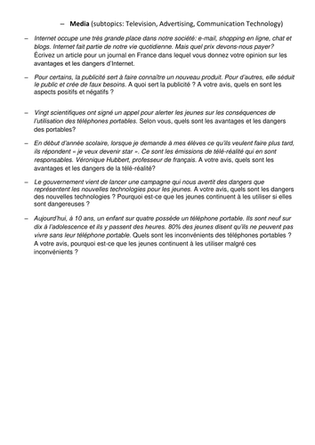 aqa as french essay questions