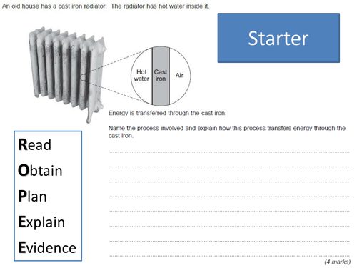 AQA P1 Specific Heat Capacity