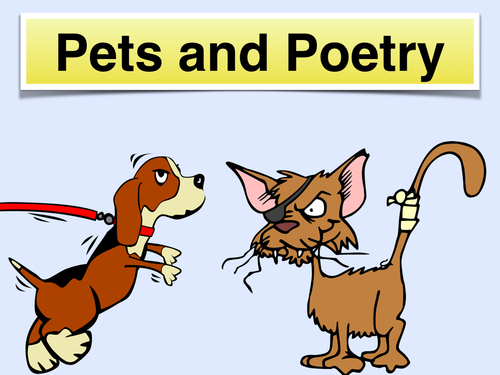  Pets and Poems - Poetry for KS2 