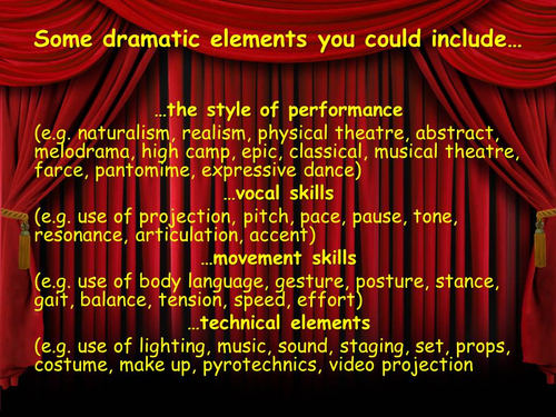 How to write an evaluation in drama