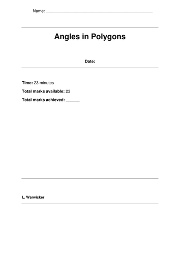 GCSE Revision Booklets: Geometry & Measure