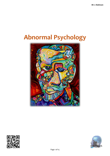 Abnormal Psychology Revision Guide (AQA-A)