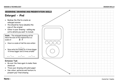 GRAPHICS enlarging