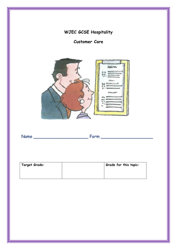 WJEC Hospitality Customer Care