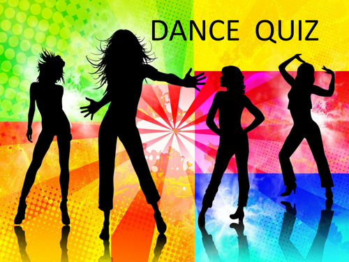 Dance Quiz Teaching Resources