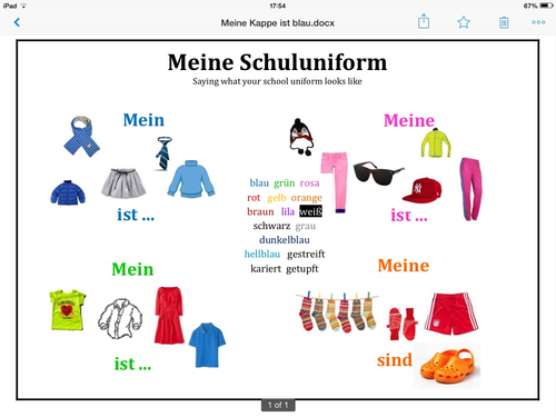 Wie ist deine Schuluniform?
