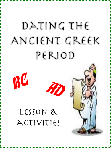 Dating the Ancient Greeks - Timelines Lesson (Yrs 4-6)