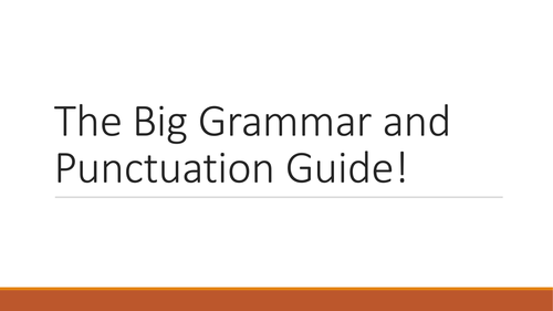 Spelling and Grammar Revision Guide KS2 2015 onwards