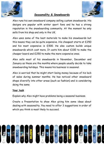 Business Seasonality