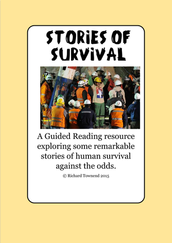 Guided Reading - Stories of Survival | Teaching Resources