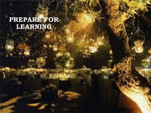 Yr9 A Midsummer Night's Dream lesson 2