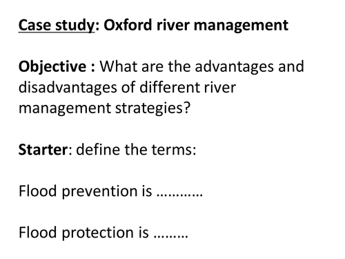 Oxford flood defences