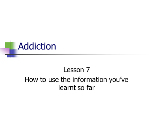 ADDICTION UNIT PSYCHOLOGY A2