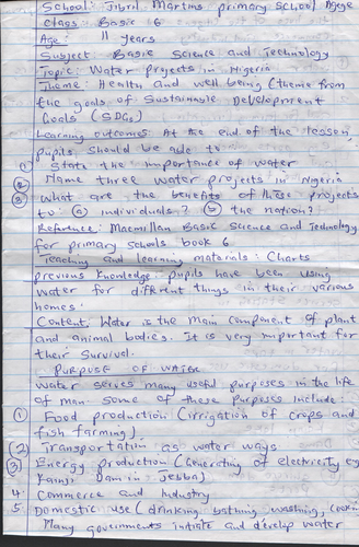 Health and well-being