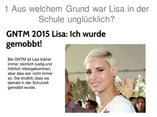 AS German: Realien und  Fragen zum Thema Schulsystem